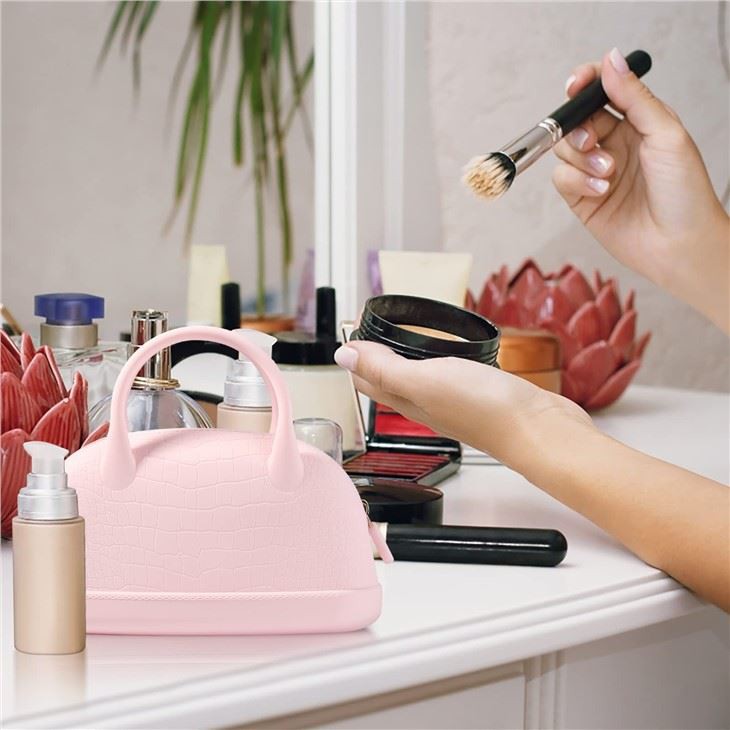 Silicone Cosmetic Bag For Travel