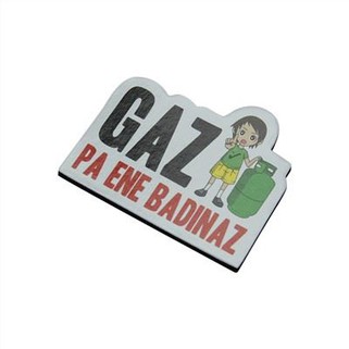 Prezent reklamowy Miękki magnes na lodówkę z PCV